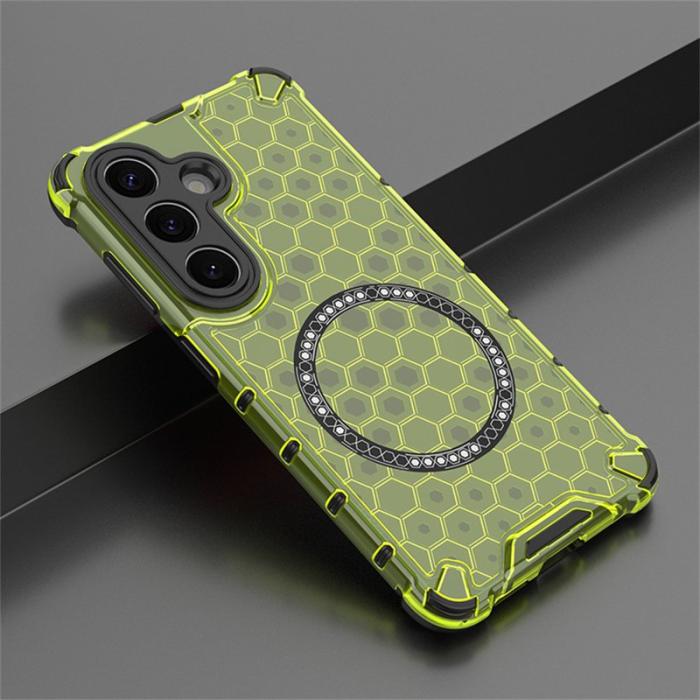 OEM - Mobilskal för Samsung Galaxy S26 Magnetiskt TPU + PC - Grön