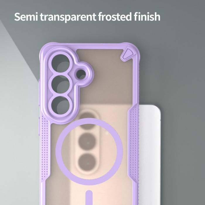 OEM - Mobilskal för Samsung Galaxy S26 Magnetiskt TPU + PC - Lila