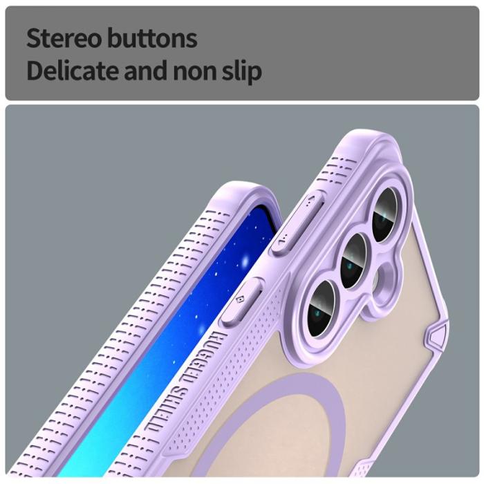 OEM - Mobilskal för Samsung Galaxy S26 Magnetiskt TPU + PC - Lila