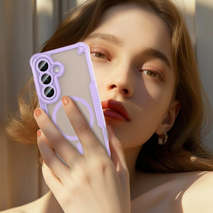 OEM - Mobilskal för Samsung Galaxy S26 Magnetiskt TPU + PC - Lila