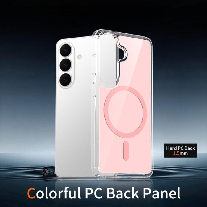 OEM - Mobilskal för Samsung Galaxy S26 Magnetiskt TPU + PC - Rosa