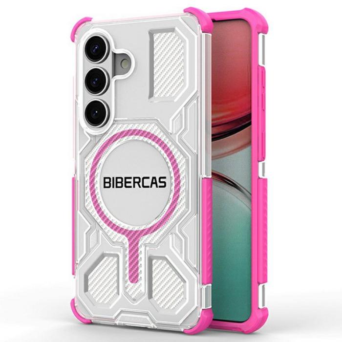 OEM - Mobilskal för Samsung Galaxy S26 Magnetiskt TPU + PC - Rosa