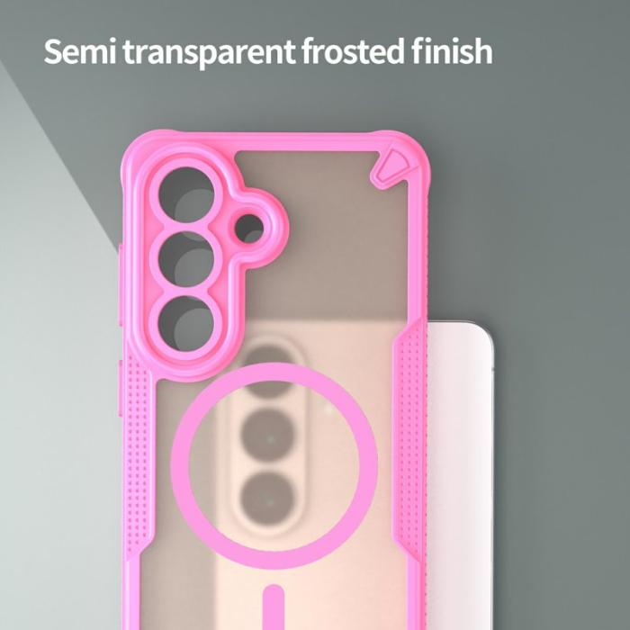 OEM - Mobilskal för Samsung Galaxy S26 Magnetiskt TPU + PC - Rosa
