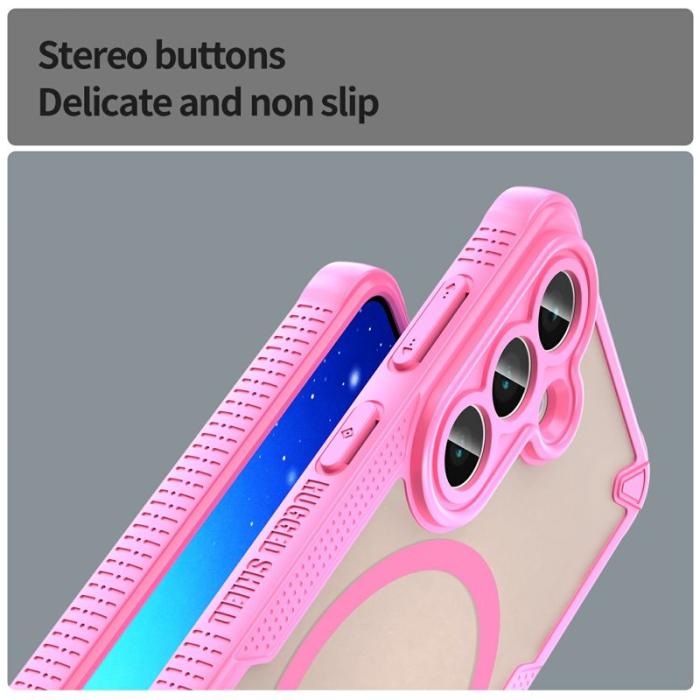 OEM - Mobilskal för Samsung Galaxy S26 Magnetiskt TPU + PC - Rosa