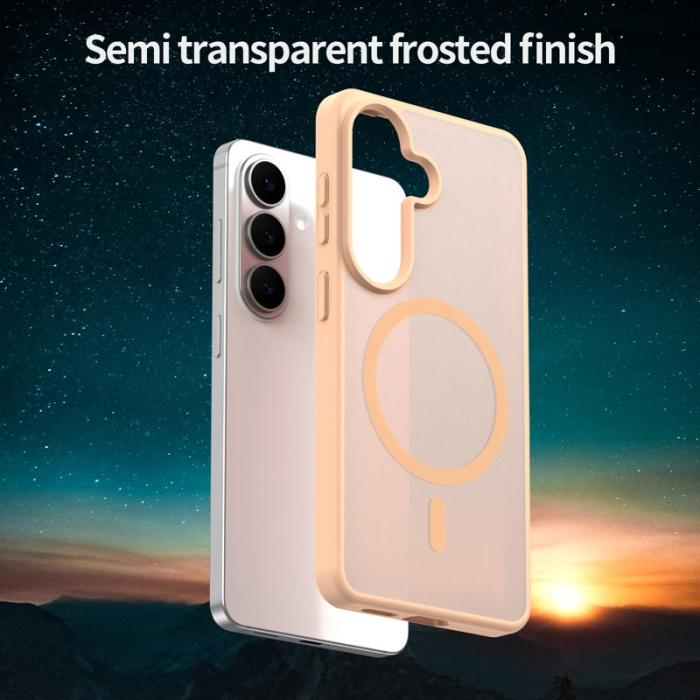 OEM - Mobilskal för Samsung Galaxy S26 Magnetiskt TPU PC - Rosa