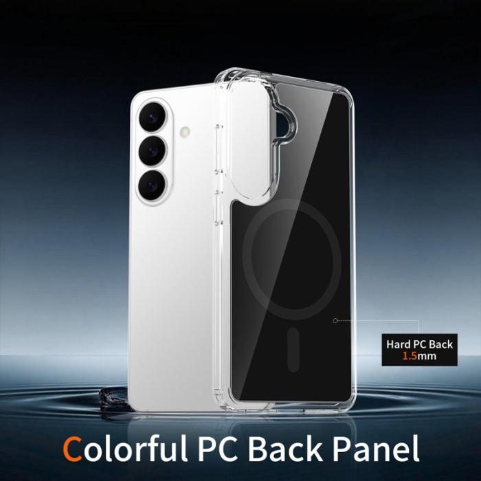 OEM - Mobilskal för Samsung Galaxy S26 Magnetiskt TPU + PC - Svart