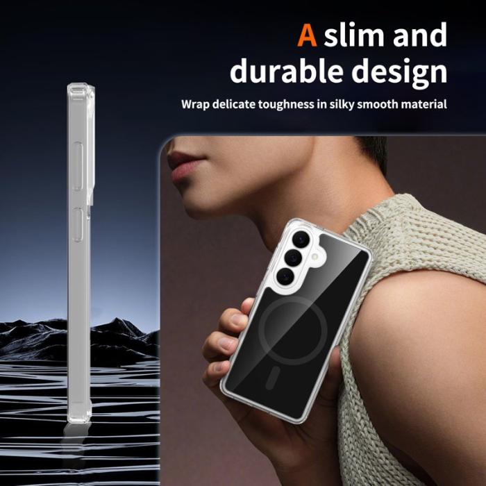 OEM - Mobilskal för Samsung Galaxy S26 Magnetiskt TPU + PC - Svart