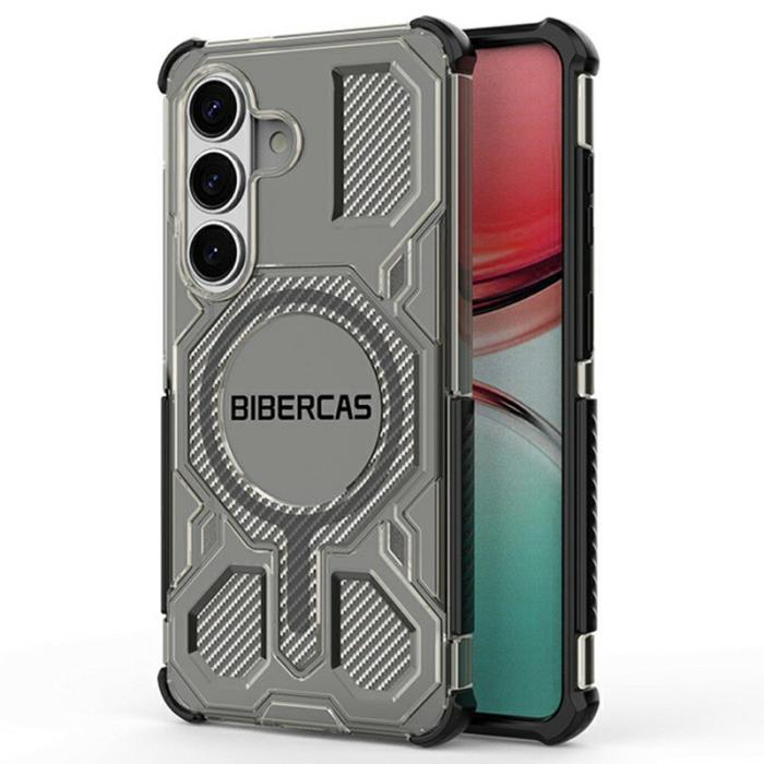 OEM - Mobilskal för Samsung Galaxy S26 Magnetiskt TPU + PC - Svart