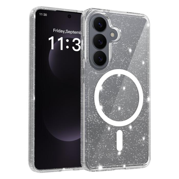 OEM - Mobilskal för Samsung Galaxy S26 Magnetiskt TPU + PC - Transparent