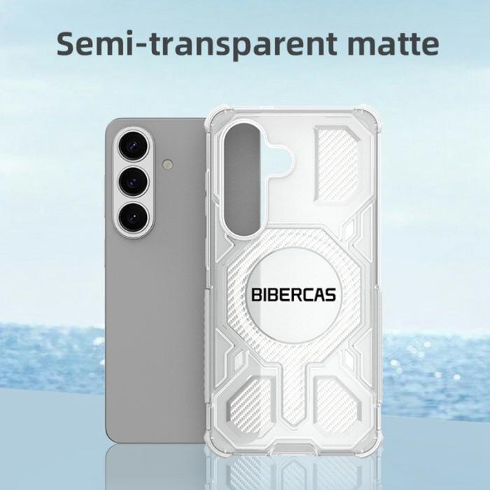 OEM - Mobilskal för Samsung Galaxy S26 Magnetiskt TPU + PC - Transparent