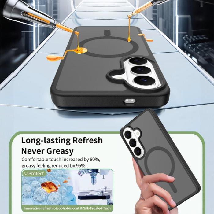 OEM - Mobilskal för Samsung Galaxy S26 Magnetiskt TPU - Svart