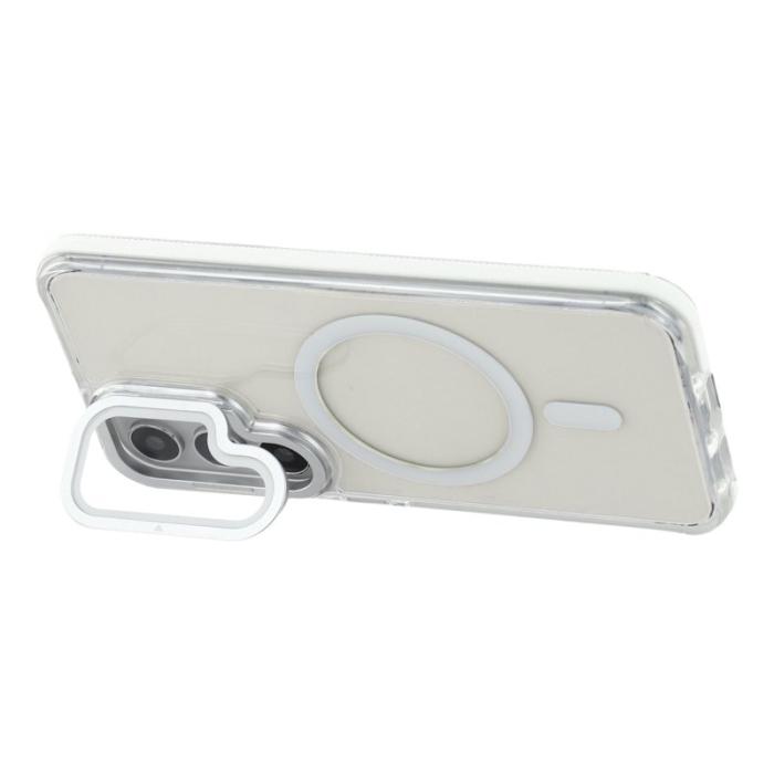OEM - Mobilskal för Samsung Galaxy S26 Magnetiskt TPU - Vit