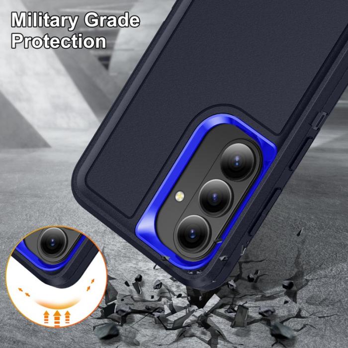 OEM - Mobilskal för Samsung Galaxy S26 PC + Silikon Anti-Drop Kickstand - Svart