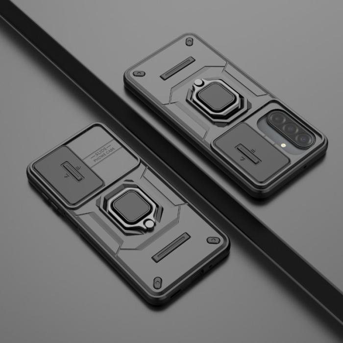 OEM - Mobilskal för Samsung Galaxy S26 PC + TPU Kickstand - Svart