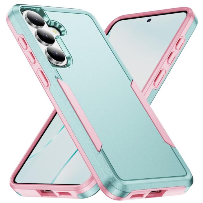 OEM - Mobilskal för Samsung Galaxy S26 PC + TPU Militärklassad - Grön