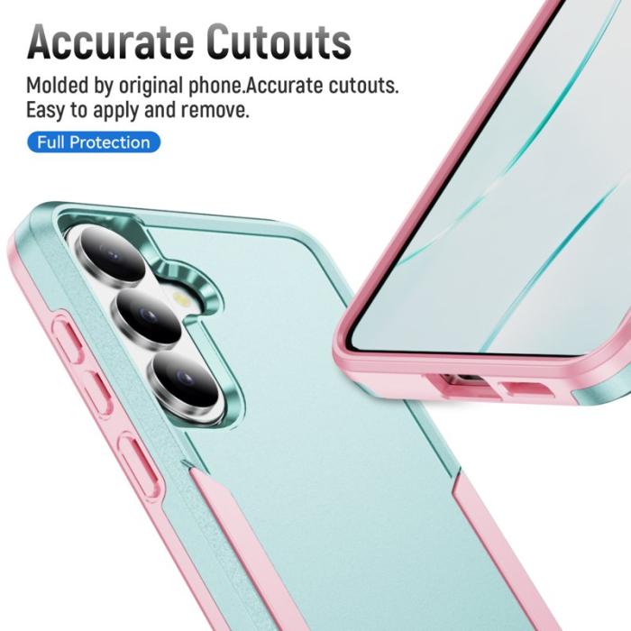 OEM - Mobilskal för Samsung Galaxy S26 PC + TPU Militärklassad - Grön