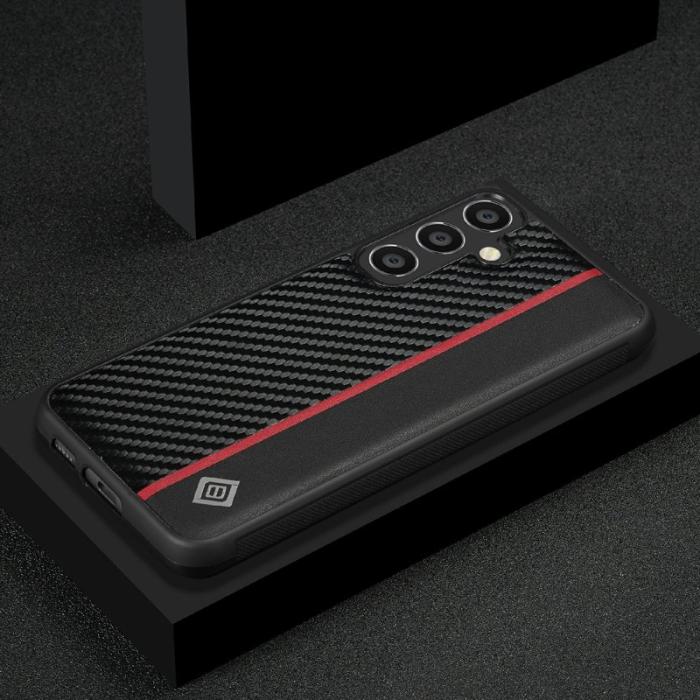 LC.imeeke - LC.IMEEKE Mobilskal för Samsung Galaxy S26 Plus Konstläder TPU - Svart