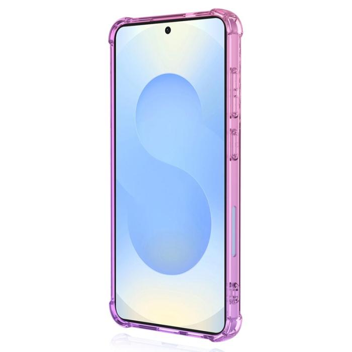 OEM - Mobilskal för Samsung Galaxy S26 Plus Gradient TPU Stöttålig - Rosa