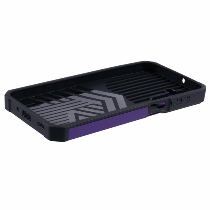 OEM - Mobilskal för Samsung Galaxy S26 Plus Kickstand PC + TPU - Lila