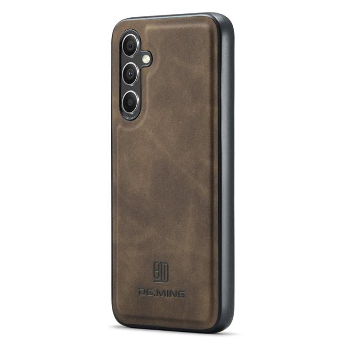 DG.MING - DG.Ming Mobilskal för Samsung Galaxy S26 Plus Konstläder PC + TPU - Kaffe