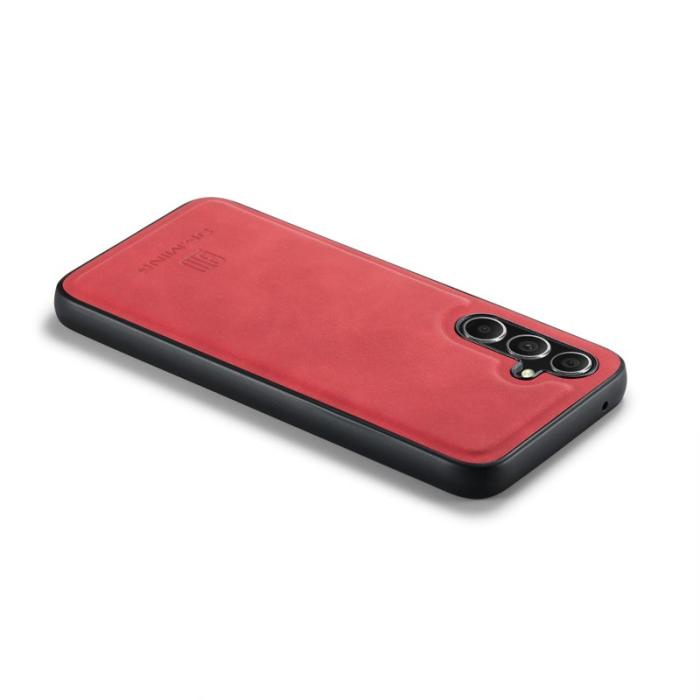 DG.MING - DG.Ming Mobilskal för Samsung Galaxy S26 Plus Konstläder PC + TPU - Röd