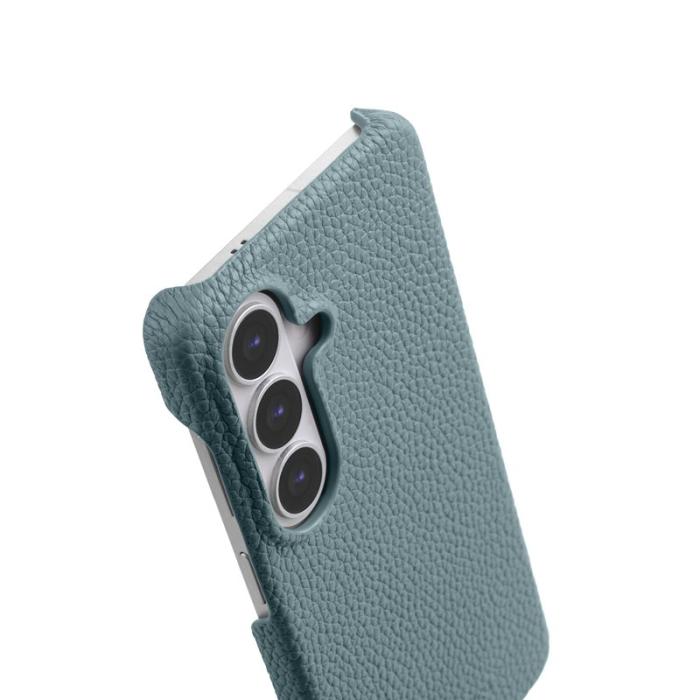 Melkco - MELKCO Mobilskal för Samsung Galaxy S26 Plus Magnetiskt Äkta läder - Blå