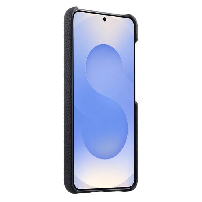 Melkco - MELKCO Mobilskal för Samsung Galaxy S26 Plus Magnetiskt Äkta läder - Svart