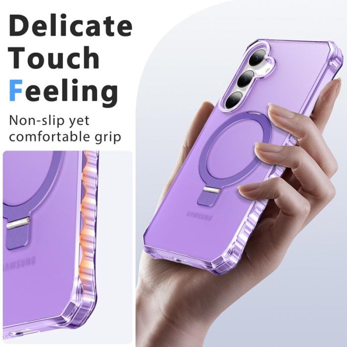 OEM - Mobilskal för Samsung Galaxy S26 Plus Magnetiskt Kickstand - Lila