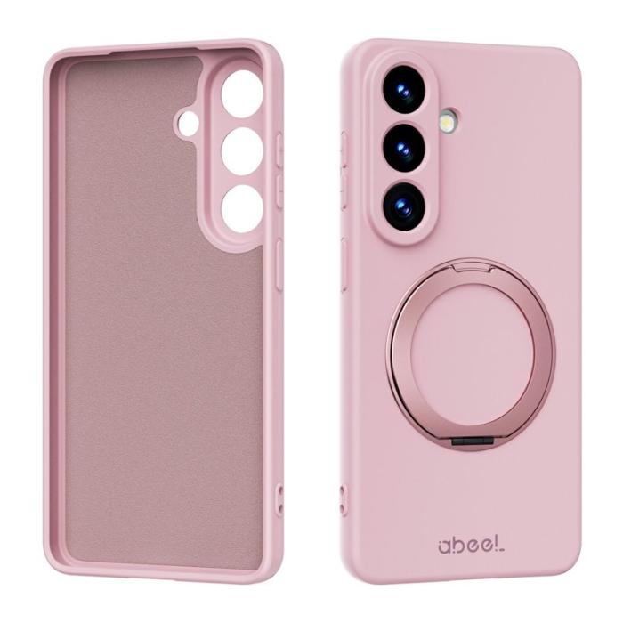 ABEEL - ABEEL Mobilskal för Samsung Galaxy S26 Plus Magnetiskt Kickstand - Rosa
