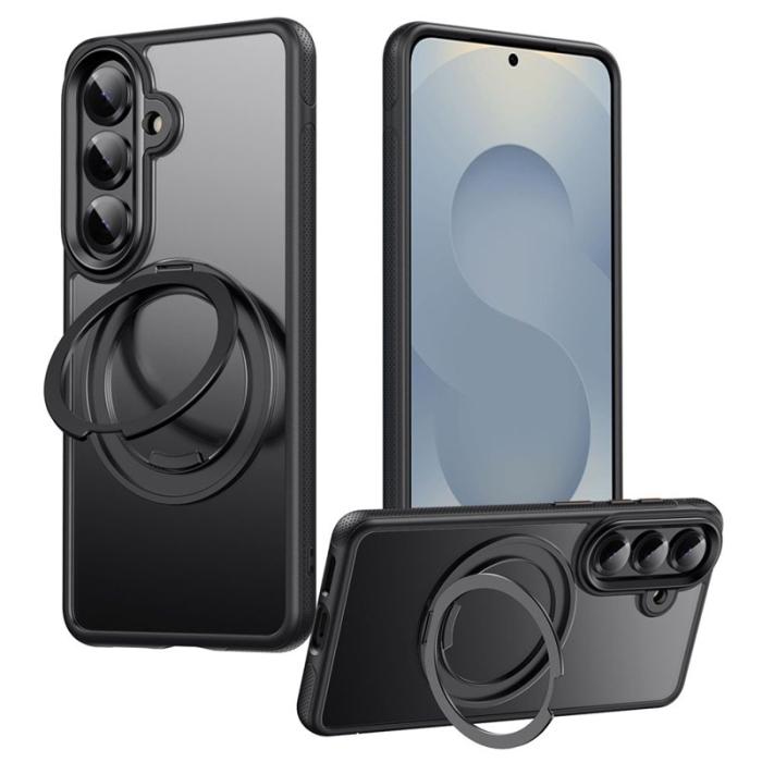 OEM - Mobilskal för Samsung Galaxy S26 Plus Magnetiskt Kickstand TPU - Svart