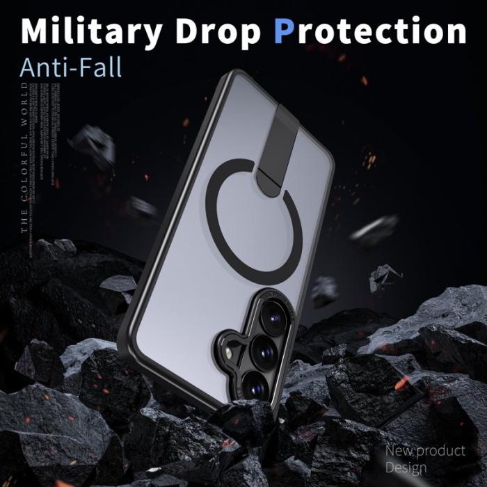 OEM - Mobilskal för Samsung Galaxy S26 Plus Magnetiskt Kickstand TPU - Svart