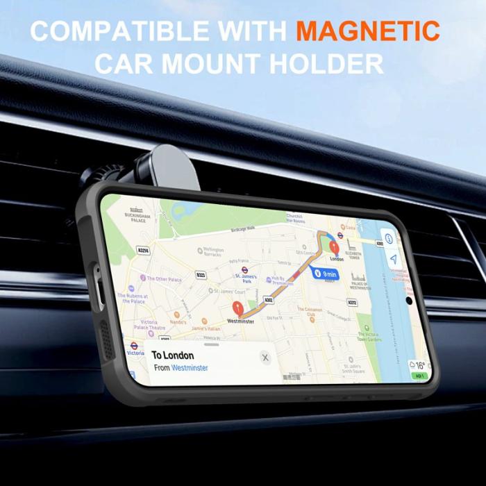 OEM - Mobilskal för Samsung Galaxy S26 Plus Magnetiskt Kickstand TPU - Svart