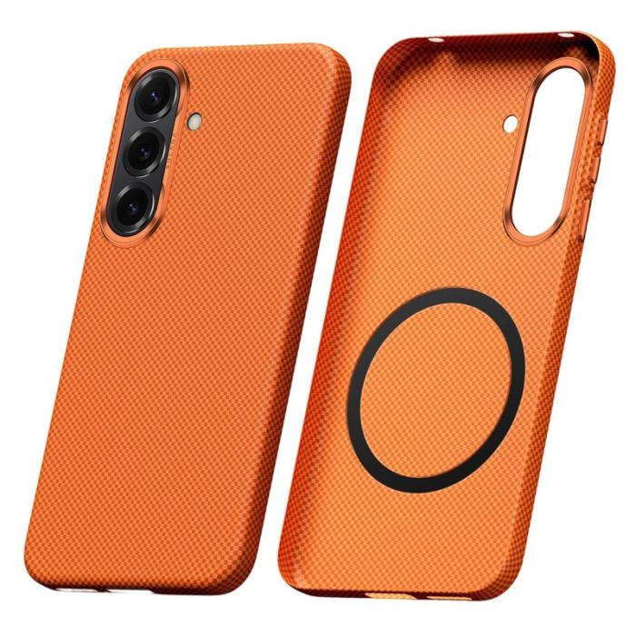 SULADA - Sulada Mobilskal för Samsung Galaxy S26 Plus Magnetiskt PC - Orange