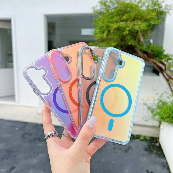 OEM - Mobilskal för Samsung Galaxy S26 Plus Magnetiskt PC + TPU - Blå