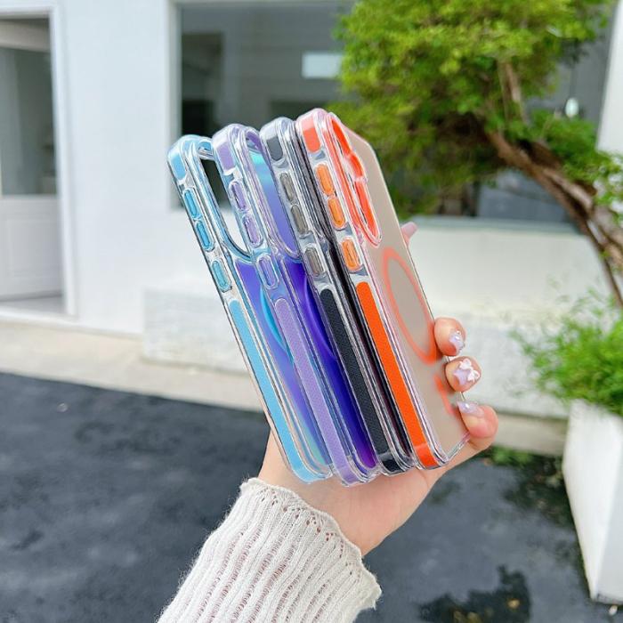 OEM - Mobilskal för Samsung Galaxy S26 Plus Magnetiskt PC + TPU - Blå