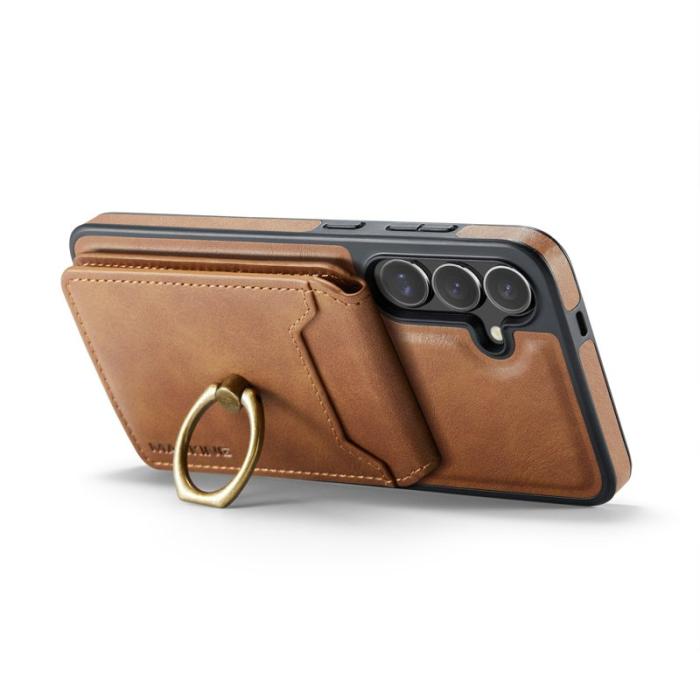 MAGKING - MAGKING Mobilskal för Samsung Galaxy S26 Plus Magnetiskt PC + TPU - Brun