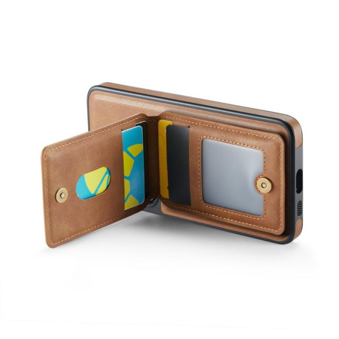 MAGKING - MAGKING Mobilskal för Samsung Galaxy S26 Plus Magnetiskt PC + TPU - Brun