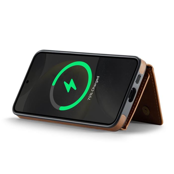 MAGKING - MAGKING Mobilskal för Samsung Galaxy S26 Plus Magnetiskt PC + TPU - Brun