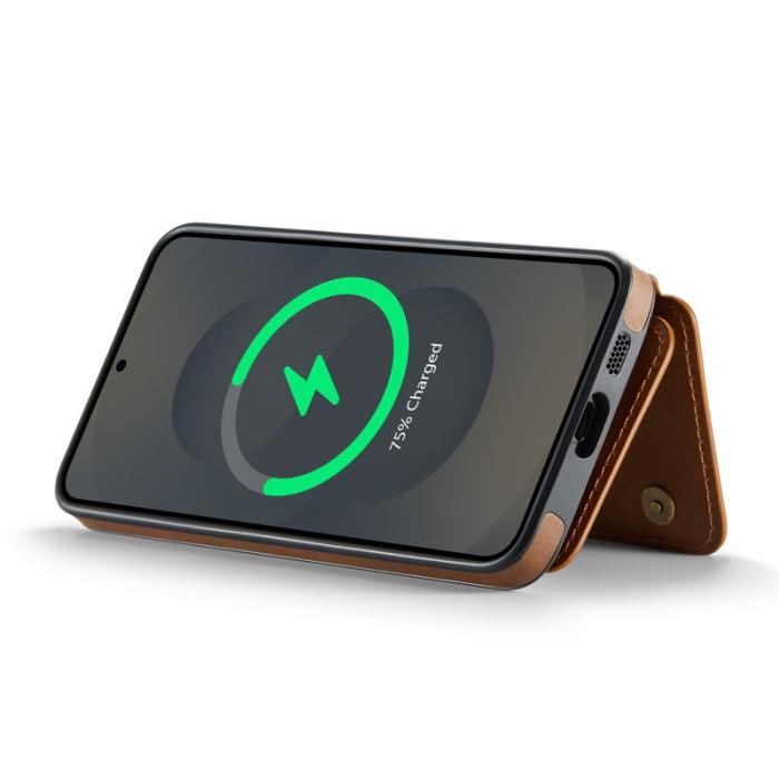 MAGKING - MAGKING Mobilskal för Samsung Galaxy S26 Plus Magnetiskt PC + TPU - Brun