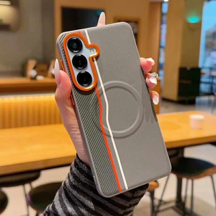 OEM - Mobilskal för Samsung Galaxy S26 Plus Magnetiskt PC + TPU - Grå