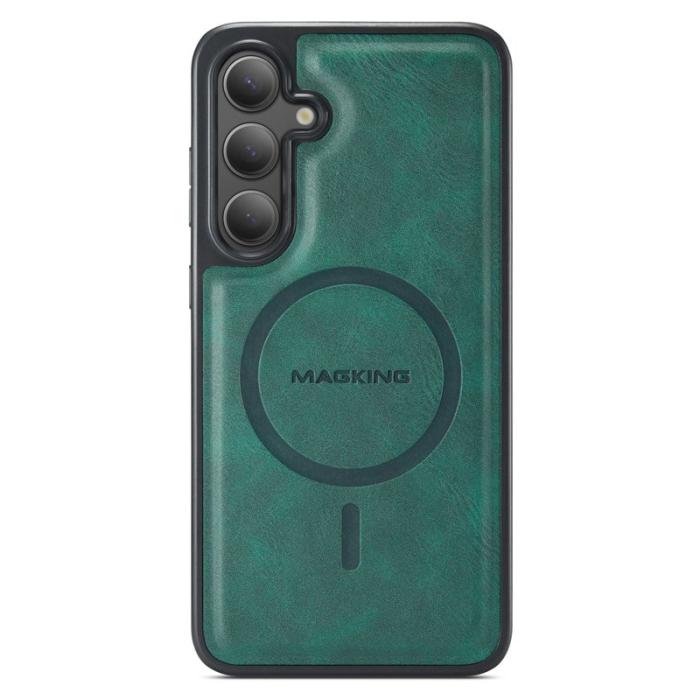 MAGKING - MAGKING Mobilskal för Samsung Galaxy S26 Plus Magnetiskt PC + TPU - Grön