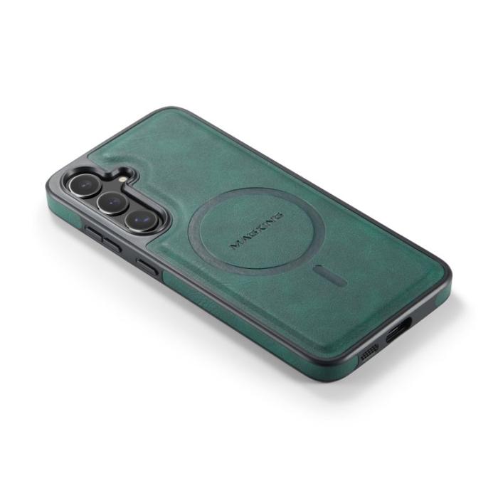 MAGKING - MAGKING Mobilskal för Samsung Galaxy S26 Plus Magnetiskt PC + TPU - Grön