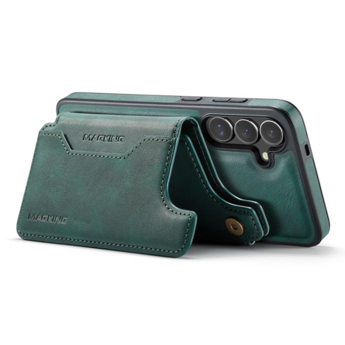 MAGKING - MAGKING Mobilskal för Samsung Galaxy S26 Plus Magnetiskt PC + TPU - Grön