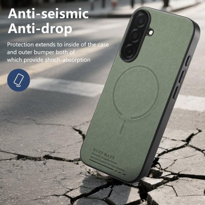 OEM - Mobilskal för Samsung Galaxy S26 Plus Magnetiskt PC + TPU - Grön