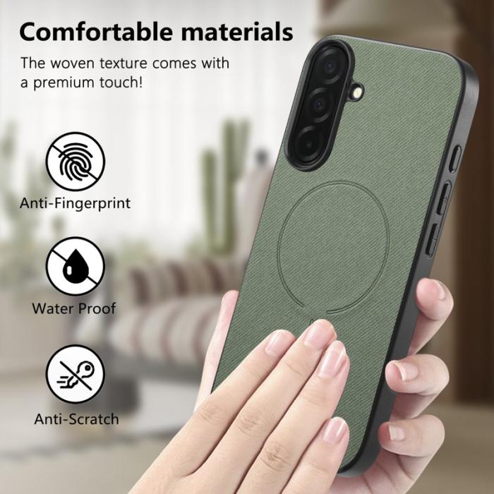 OEM - Mobilskal för Samsung Galaxy S26 Plus Magnetiskt PC + TPU - Grön