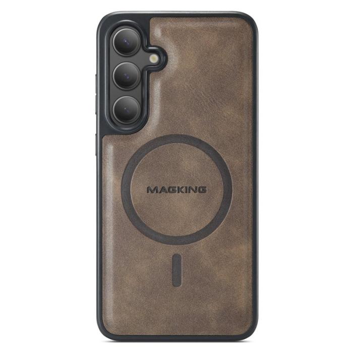 MAGKING - MAGKING Mobilskal för Samsung Galaxy S26 Plus Magnetiskt PC + TPU - Kaffe