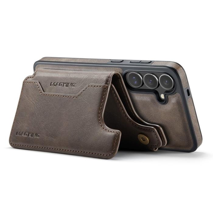 MAGKING - MAGKING Mobilskal för Samsung Galaxy S26 Plus Magnetiskt PC + TPU - Kaffe