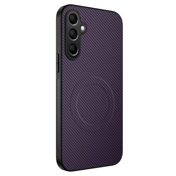 WANLONFENG - WANLONFENG Mobilskal för Samsung Galaxy S26 Plus Magnetiskt PC + TPU - Lila