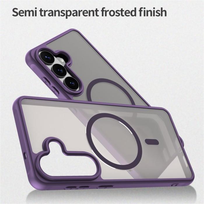 OEM - Mobilskal för Samsung Galaxy S26 Plus Magnetiskt PC + TPU - Lila