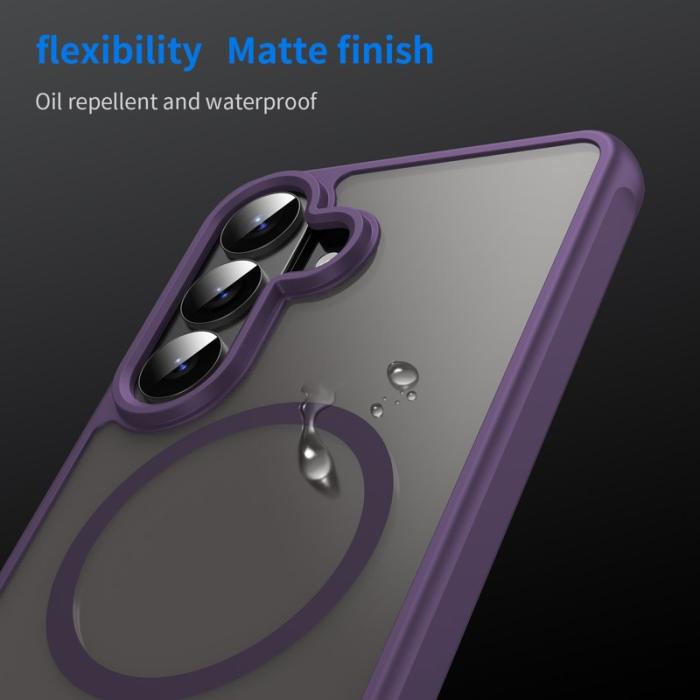OEM - Mobilskal för Samsung Galaxy S26 Plus Magnetiskt PC + TPU - Lila